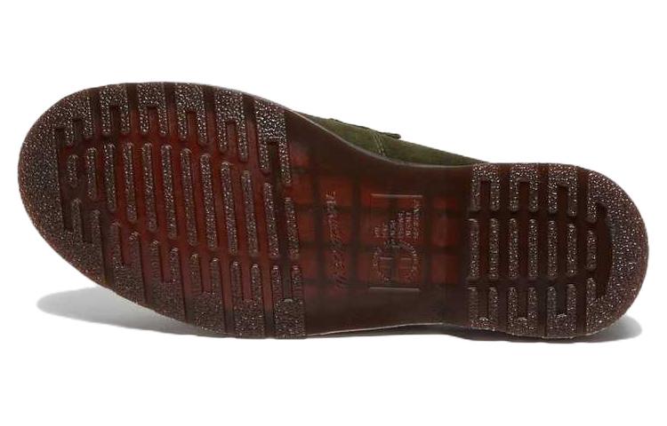 Details for Dr. Martens Zapatos de Cuero Planos 'Verde Oliva' 27995305