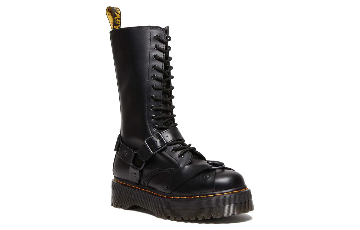 Dr. Martens Leather High-Top Boots 'Black CMFT' 圖 2