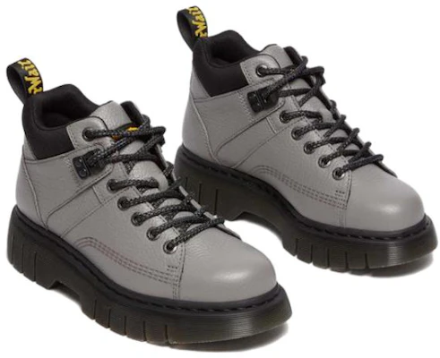 Dr. Martens Leather Lace-Up Boots 'Grey' 31305062 Order Dr. Martens Leather Lace-Up Boots 'Grey' 31305062
