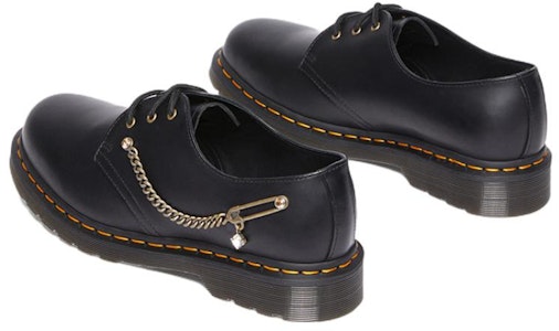 Dr. Martens Rendah Kulit dengan Rantai Metal 'Hitam' 28017001 Purchase Dr. Martens Rendah Kulit dengan Rantai Metal 'Hitam' 28017001