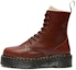 Buy Dr. Martens But Kulit Mid-Top dengan Lapisan Bulu Tiruan 'Coklat' 27034403