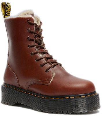 Dr. Martens Leather Mid-Top Boots with Faux Fur Lining 'Brown' 27034403 Lookbook Dr. Martens Leather Mid-Top Boots with Faux Fur Lining 'Brown' 27034403