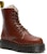 Dr. Martens But Kulit Mid-Top dengan Lapisan Bulu Tiruan 'Coklat' 27034403