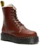 Lookbook Dr. Martens But Kulit Mid-Top dengan Lapisan Bulu Tiruan 'Coklat' 27034403