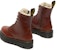 Dr. Martens But Kulit Mid-Top dengan Lapisan Bulu Tiruan 'Coklat' 27034403