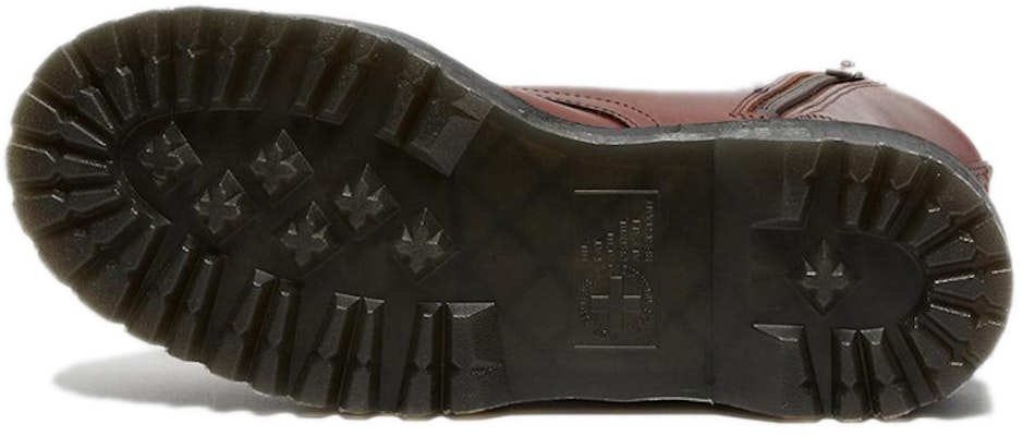Dr. Martens Leather Mid-Top Boots with Faux Fur Lining 'Brown' 27034403 Details for Dr. Martens Leather Mid-Top Boots with Faux Fur Lining 'Brown' 27034403