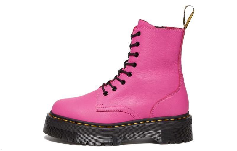 Dr. Martens Leather Mid-Top Comfort Boots 'Pink' 31295717