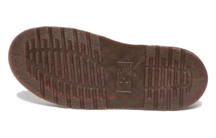 Dr. Martens Leather Round-Toe Slip-On 'Cow Print Hair' 圖 5