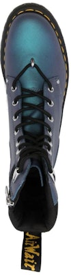 Dr. Martens Leather Round Toe Lace-Up Short Boots 'Dark Blue' 30934436 Shop Dr. Martens Leather Round Toe Lace-Up Short Boots 'Dark Blue' 30934436