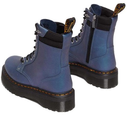 Dr. Martens Leather Round Toe Lace-Up Short Boots 'Dark Blue' 30934436 Purchase Dr. Martens Leather Round Toe Lace-Up Short Boots 'Dark Blue' 30934436