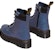 Dr. Martens Kulit But Kasut Bulat Berenda 'Biru Gelap' 30934436