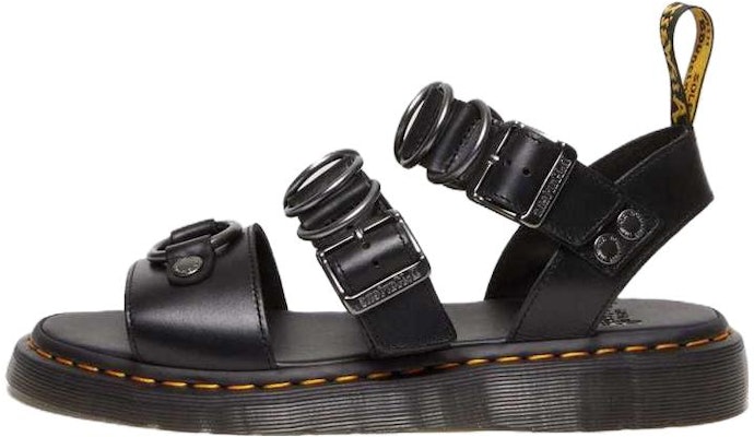 Dr. Martens Leather Sandal with Metal Buckle 'Black Unisex' 30747001 Buy Dr. Martens Leather Sandal with Metal Buckle 'Black Unisex' 30747001