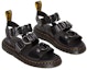 Lookbook Dr. Martens Sandal Kulit dengan Gesper Logam 'Hitam Uniseks' 30747001