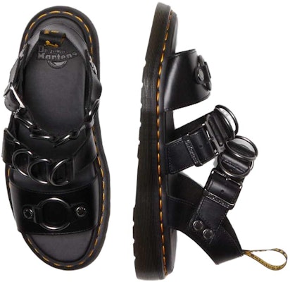 Dr. Martens Leather Sandal with Metal Buckle 'Black Unisex' 30747001 Purchase Dr. Martens Leather Sandal with Metal Buckle 'Black Unisex' 30747001