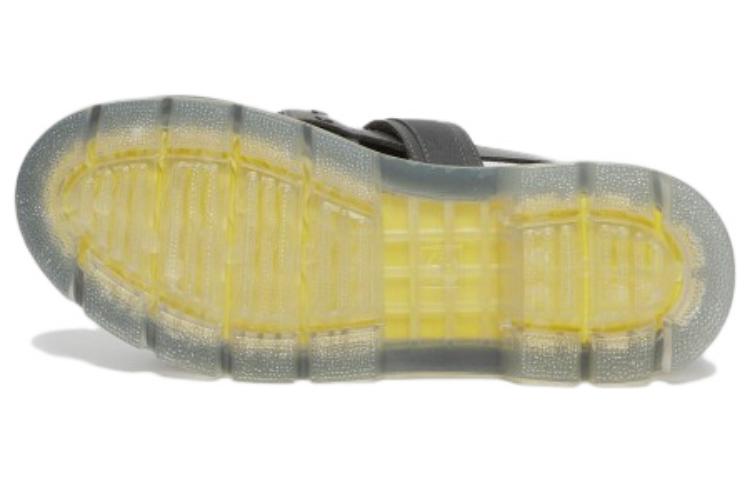 Dr. Martens Leather Sandals 'Adjustable Grey Velcro' 圖 5