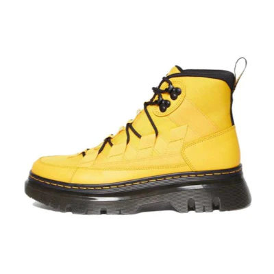 Dr. Martens Leather Short Boots 'Yellow Unisex'