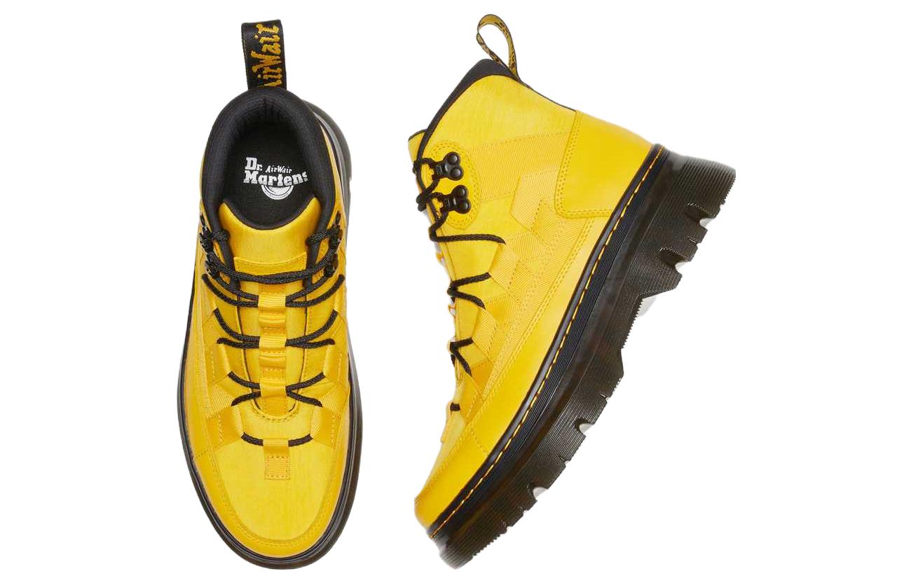 Dr. Martens Leather Short Boots 'Yellow Unisex' 圖 5