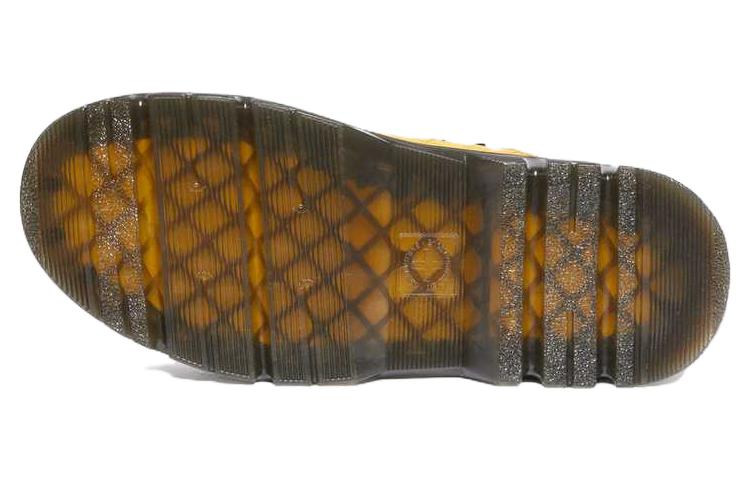 Dr. Martens Leather Short Boots 'Yellow Unisex' 圖 6