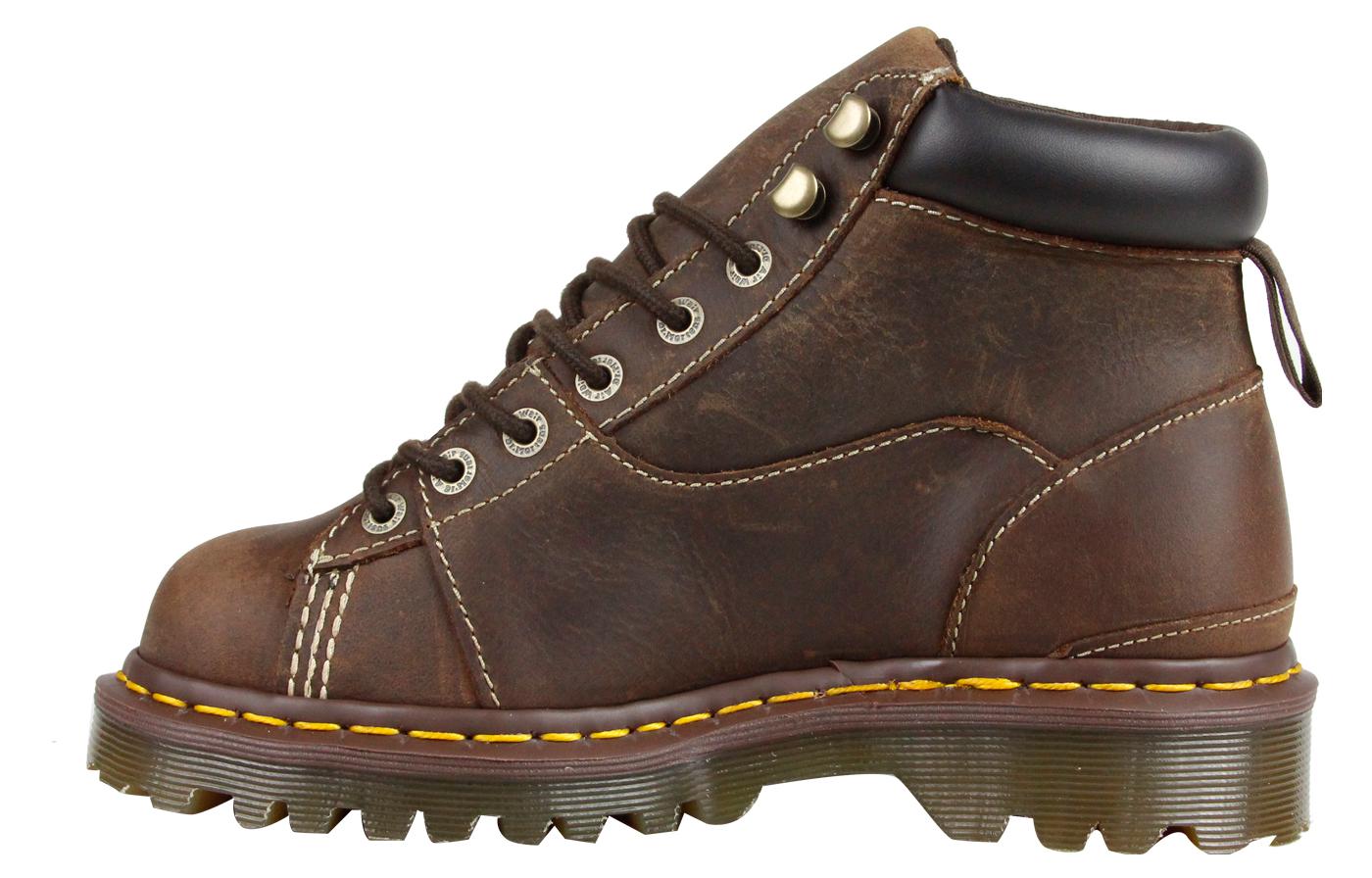 Dr. Martens Leather Simple Platform Boot 'Brown' 21640203