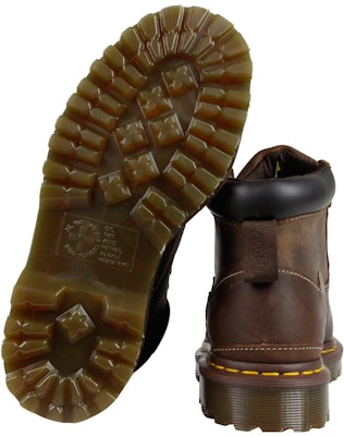 Dr. Martens Leather Simple Platform Boot 'Brown' 21640203 Shop Dr. Martens Leather Simple Platform Boot 'Brown' 21640203