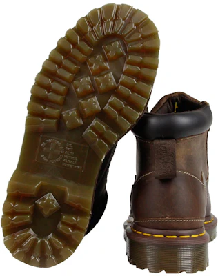 Dr. Martens Leather Simple Platform Boot 'Brown' 21640203 Shop Dr. Martens Leather Simple Platform Boot 'Brown' 21640203