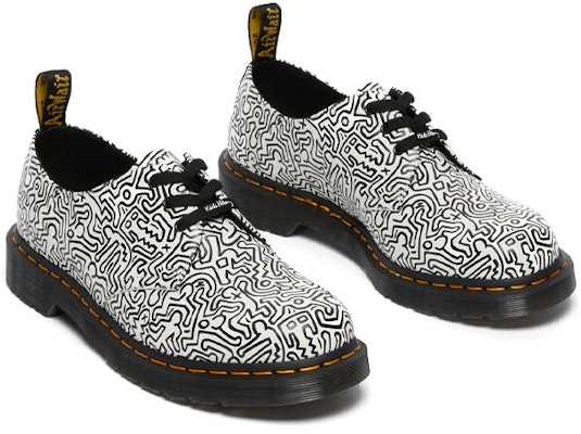 马丁博士黑白简约时尚休闲皮革男女鞋 26833009 Shop 马丁博士黑白简约时尚休闲皮革男女鞋 26833009