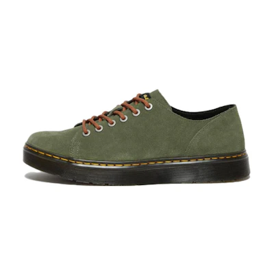 Dr. Martens Dante Suede Leather Shoes 'Khaki Green'