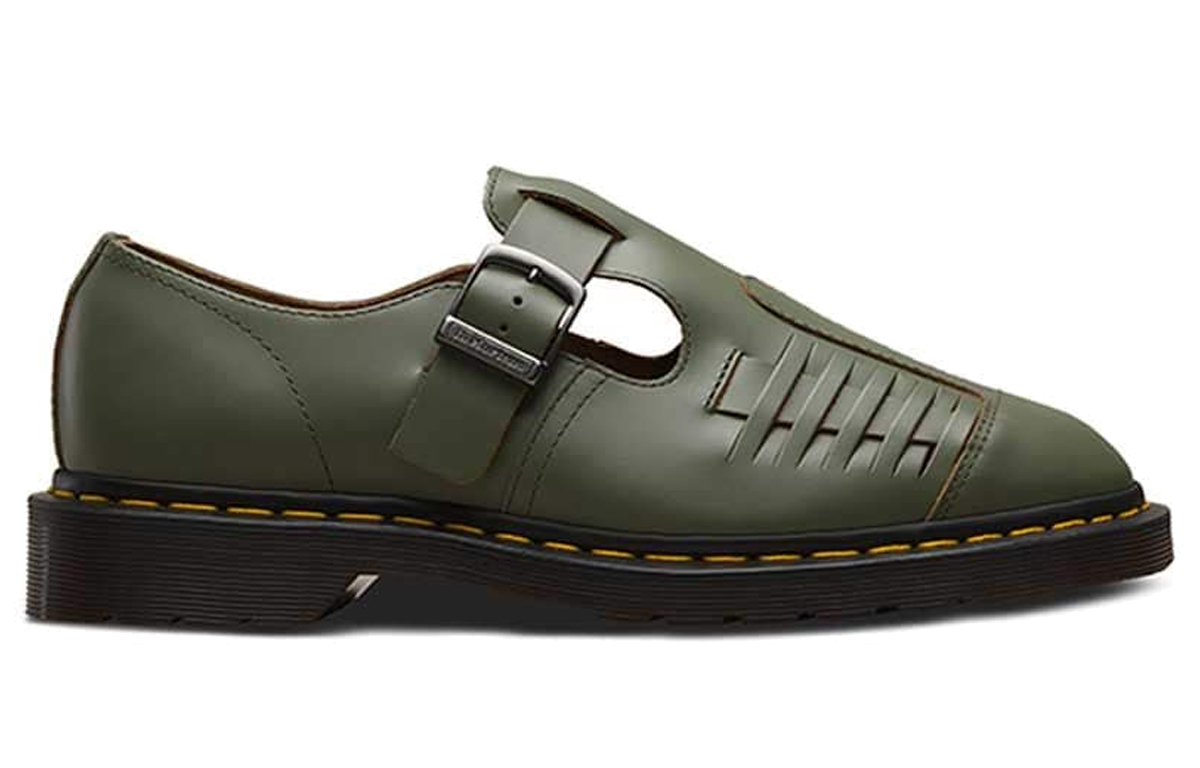 Dr. Martens Mica Sandal Unisex Army Green Sandals 圖 2