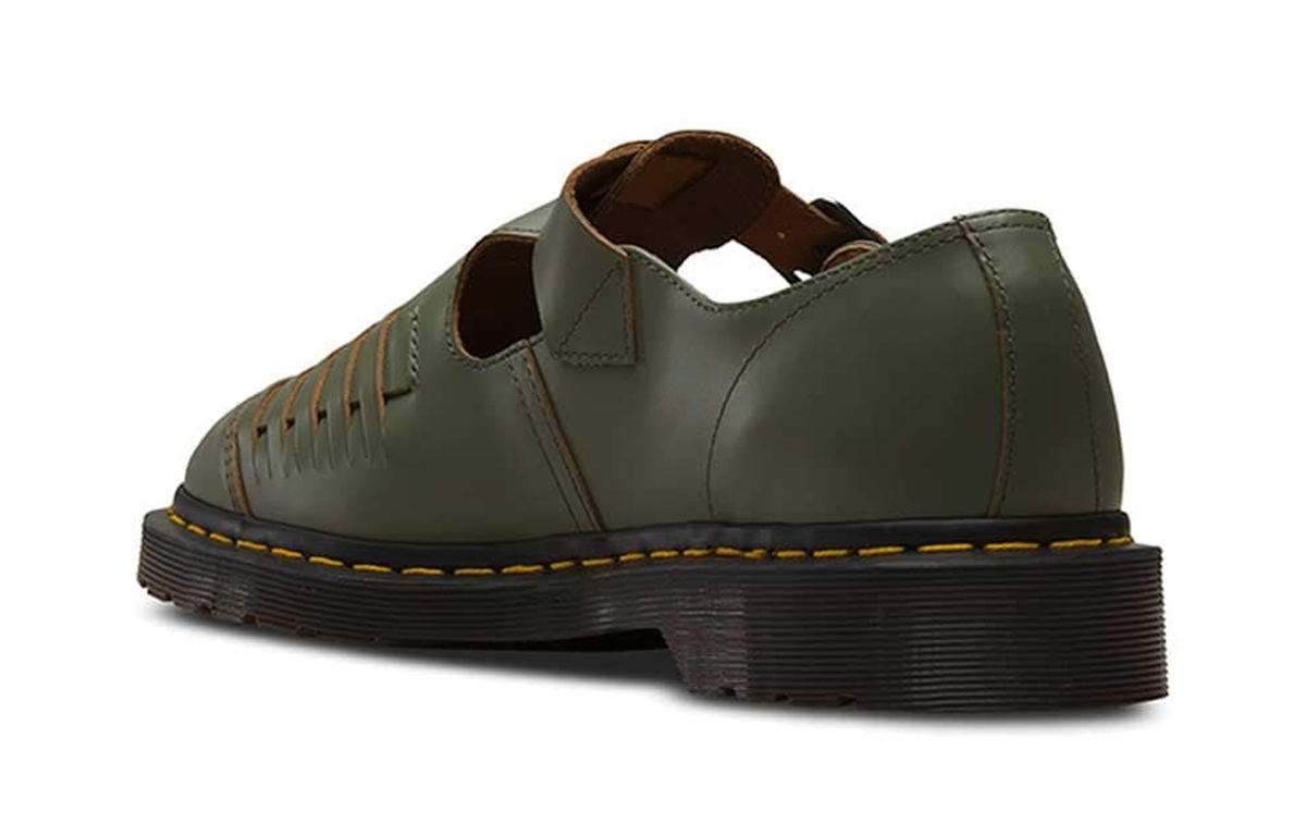 Dr. Martens Mica Sandal Unisex Army Green Sandals 圖 5