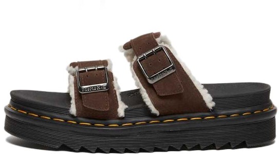 Dr. Martens Myles 'Sandal Platform Suede Coklat Gelap dengan Gesper' 27771201 Buy Dr. Martens Myles 'Sandal Platform Suede Coklat Gelap dengan Gesper' 27771201