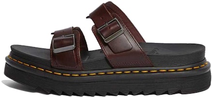 Dr. Martens Myles Brando Leather Sandals Brown 23523211 Dr. Martens Myles Brando Leather Sandals Brown 23523211