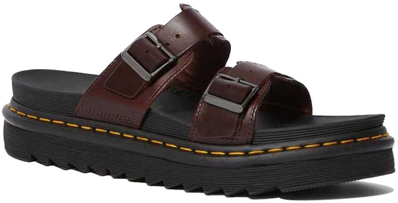 Sandal Kulit Dr. Martens Myles Brando Coklat 23523211 Order Sandal Kulit Dr. Martens Myles Brando Coklat 23523211