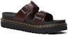 Sandal Kulit Dr. Martens Myles Brando Coklat 23523211