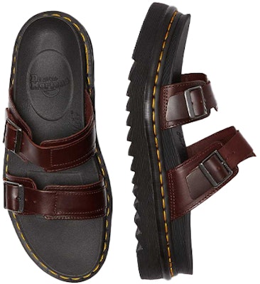 Sandal Kulit Dr. Martens Myles Brando Coklat 23523211 Lookbook Sandal Kulit Dr. Martens Myles Brando Coklat 23523211