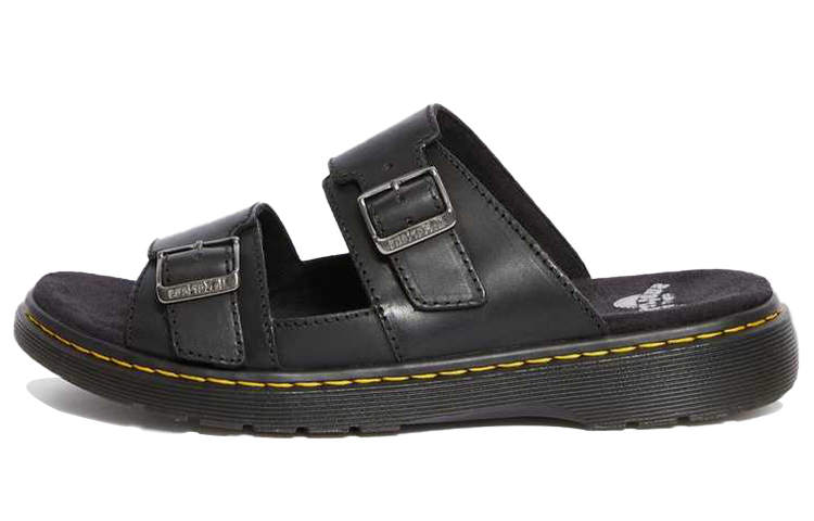 Buy ドクターマーチン ニコライ レザー サンダル (黒) 24413001