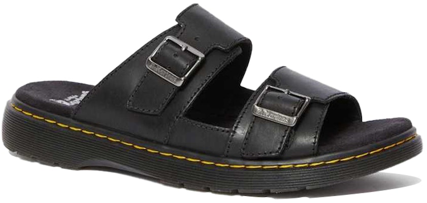 Dr. Martens Nikolai Leather Slide 'Black' 24413001 Order Dr. Martens Nikolai Leather Slide 'Black' 24413001