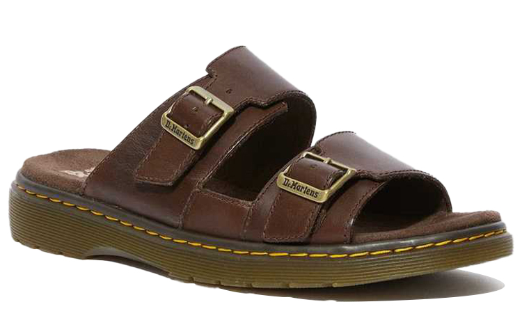Dr. Martens Nikolai Leather Slip-On 'Brown' 圖 2