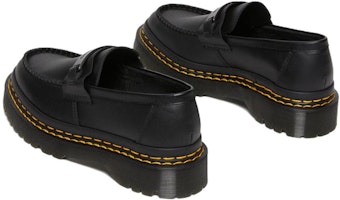 Dr.Martens馬汀博士 皮革PU 樂福鞋 男女同款 黑色 Shop Dr.Martens馬汀博士 皮革PU 樂福鞋 男女同款 黑色