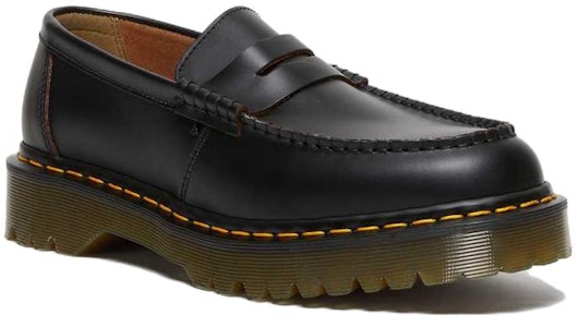 Mocasines Dr. Martens Penton Bex Cuero Quilon 'Negro' con Costura Amarilla. 27826001 Lookbook Mocasines Dr. Martens Penton Bex Cuero Quilon 'Negro' con Costura Amarilla. 27826001