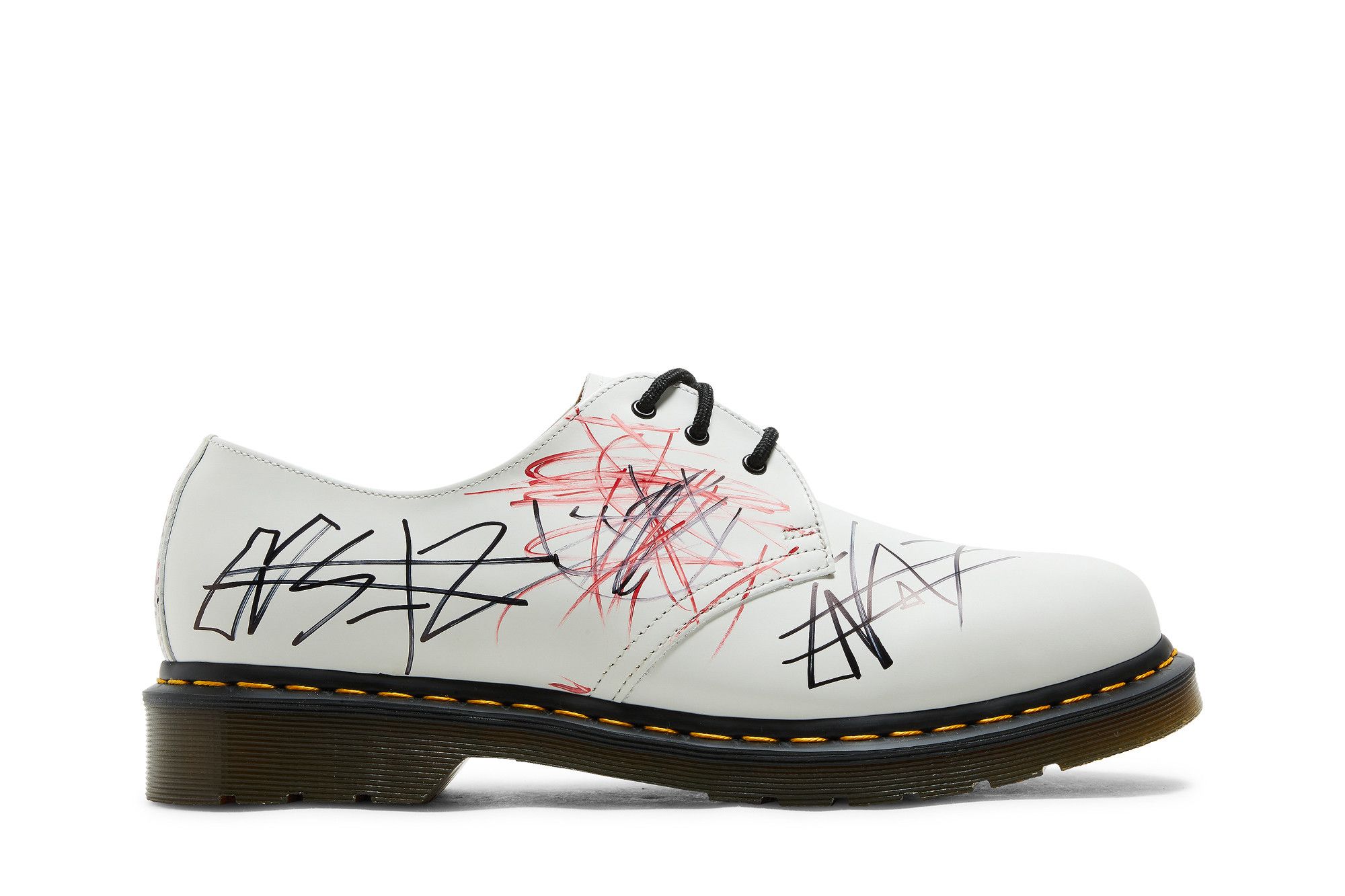 Dr. Martens Pre-Owned 1461 Smooth , From the Closet of ASAP Nast 'White' 26226100-AN