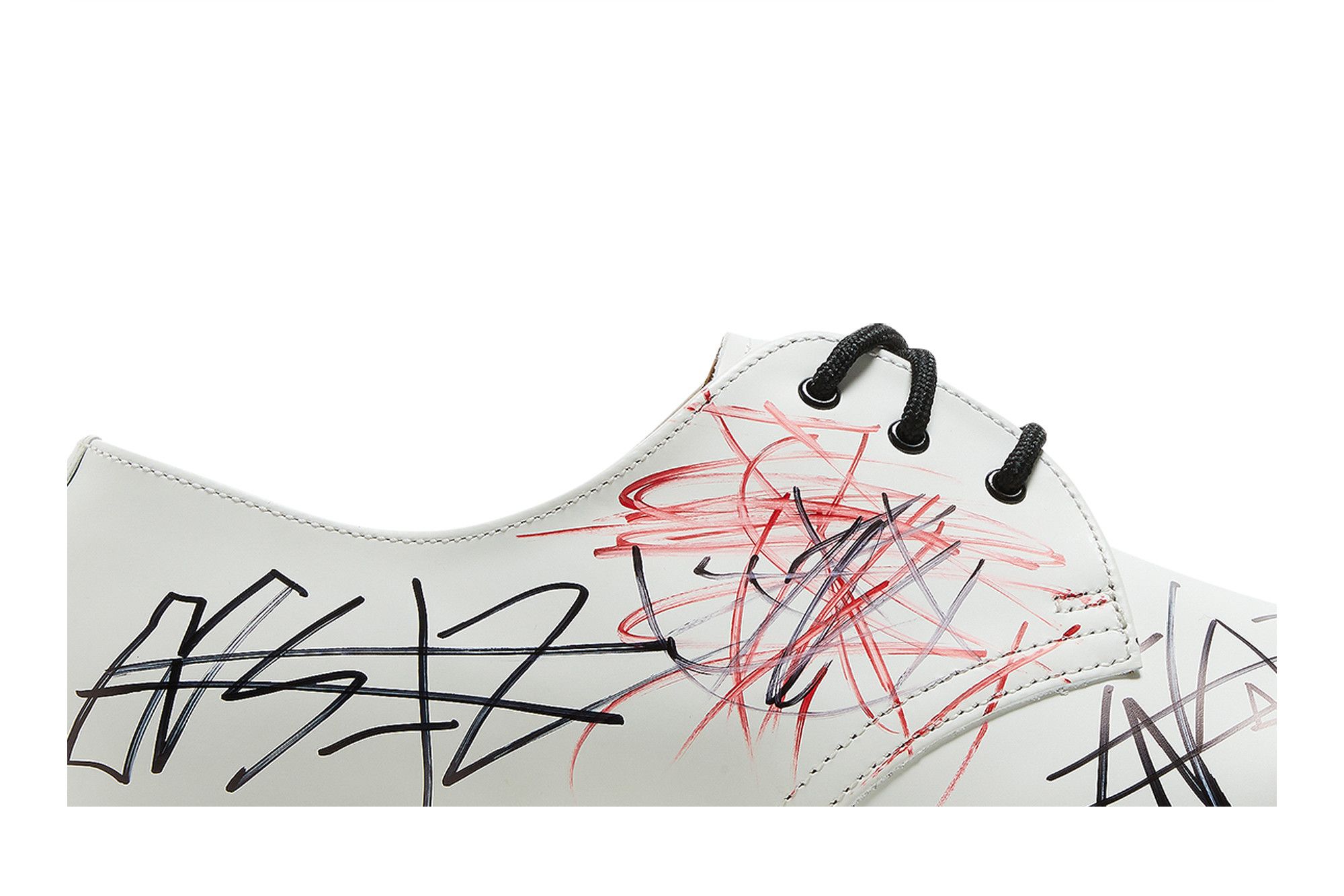 Order Dr. Martens Gebraucht 1461 Smooth, Aus dem Schrank von ASAP Nast ''Weiß'' 26226100-AN
