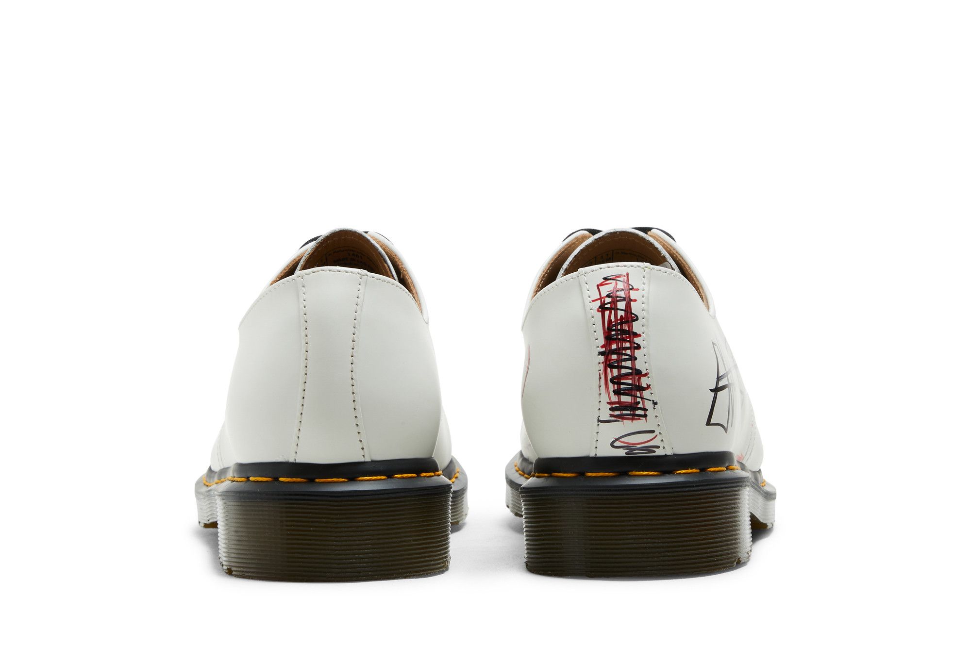 Details for Dr. Martens Gebraucht 1461 Smooth, Aus dem Schrank von ASAP Nast ''Weiß'' 26226100-AN