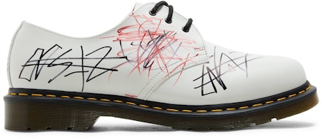 Dr. Martens Pre-Owned 1461 Smooth , From the Closet of ASAP Nast 'White' 26226100-AN Dr. Martens Pre-Owned 1461 Smooth , From the Closet of ASAP Nast 'White' 26226100-AN
