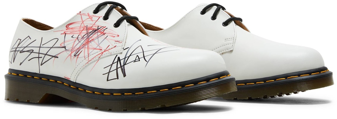 Dr. Martens Terpakai 1461 Smooth 'Putih' dari Koleksi ASAP Nast 26226100-AN Cheap Dr. Martens Terpakai 1461 Smooth 'Putih' dari Koleksi ASAP Nast 26226100-AN