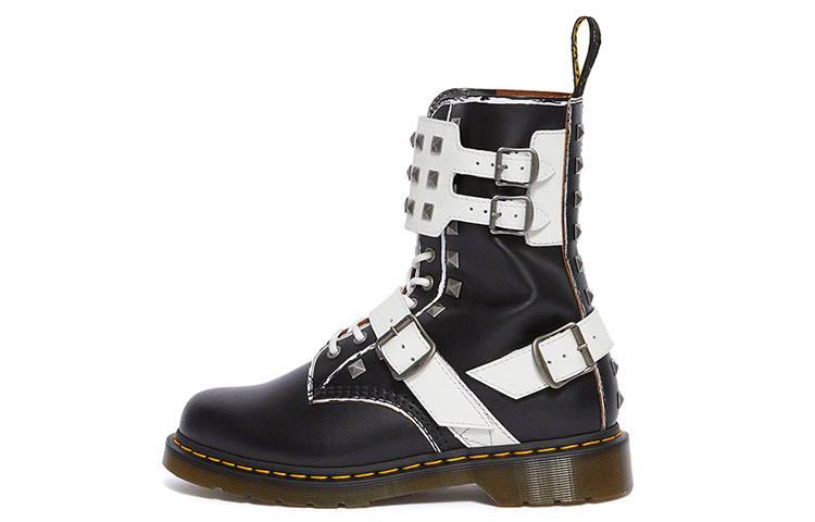 Buy Botas Dr. Martens Punk 10 Negro/Blanco 25171009