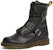 Dr. Martens Quynn Kasut But Kulit Lancar 'Hitam' dengan Tali dan Gesper 25601001