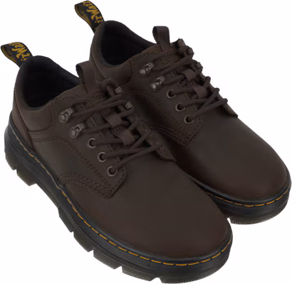 Dr. Martens Reeder chaussures utilitaires en cuir Crazy Horse marron foncé 27103207 Shop Dr. Martens Reeder chaussures utilitaires en cuir Crazy Horse marron foncé 27103207