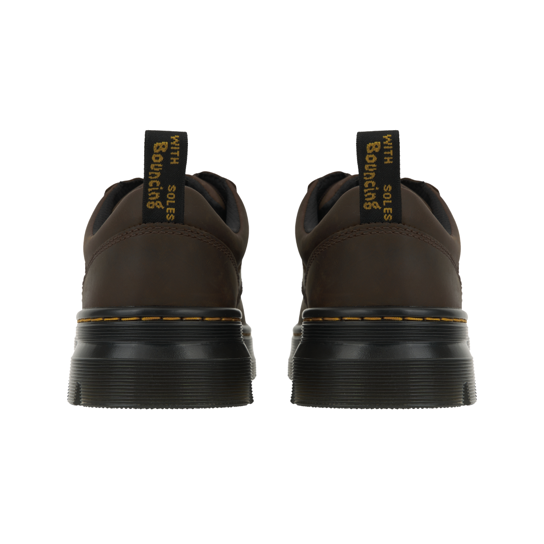 Details for Dr. Martens Reeder chaussures utilitaires en cuir Crazy Horse marron foncé 27103207