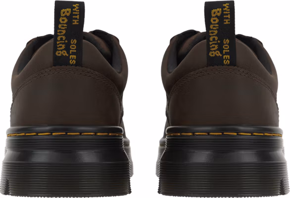 Dr. Martens Reeder chaussures utilitaires en cuir Crazy Horse marron foncé 27103207 Details for Dr. Martens Reeder chaussures utilitaires en cuir Crazy Horse marron foncé 27103207