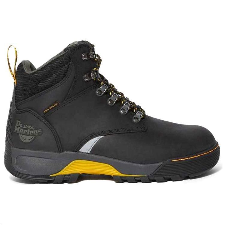 Order Dr. Martens Ridge Stahlkappe ''Schwarz Gelb'' 21733001